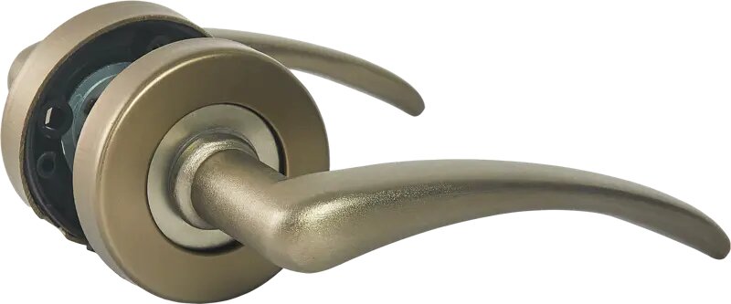 Дверные ручки Punto R. H50.015 без запирания цвет графит