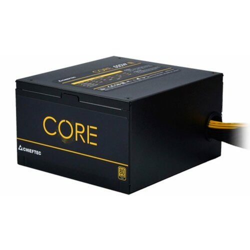 Блок питания Chieftec CORE 500W, ATX 12V 2.3 PSU, W/12cm Fan, 80 plus Gold, BBS-500S Box