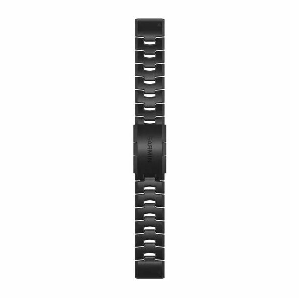 Ремешок Garmin, фактура глянцевая, размер 22мм, черный
