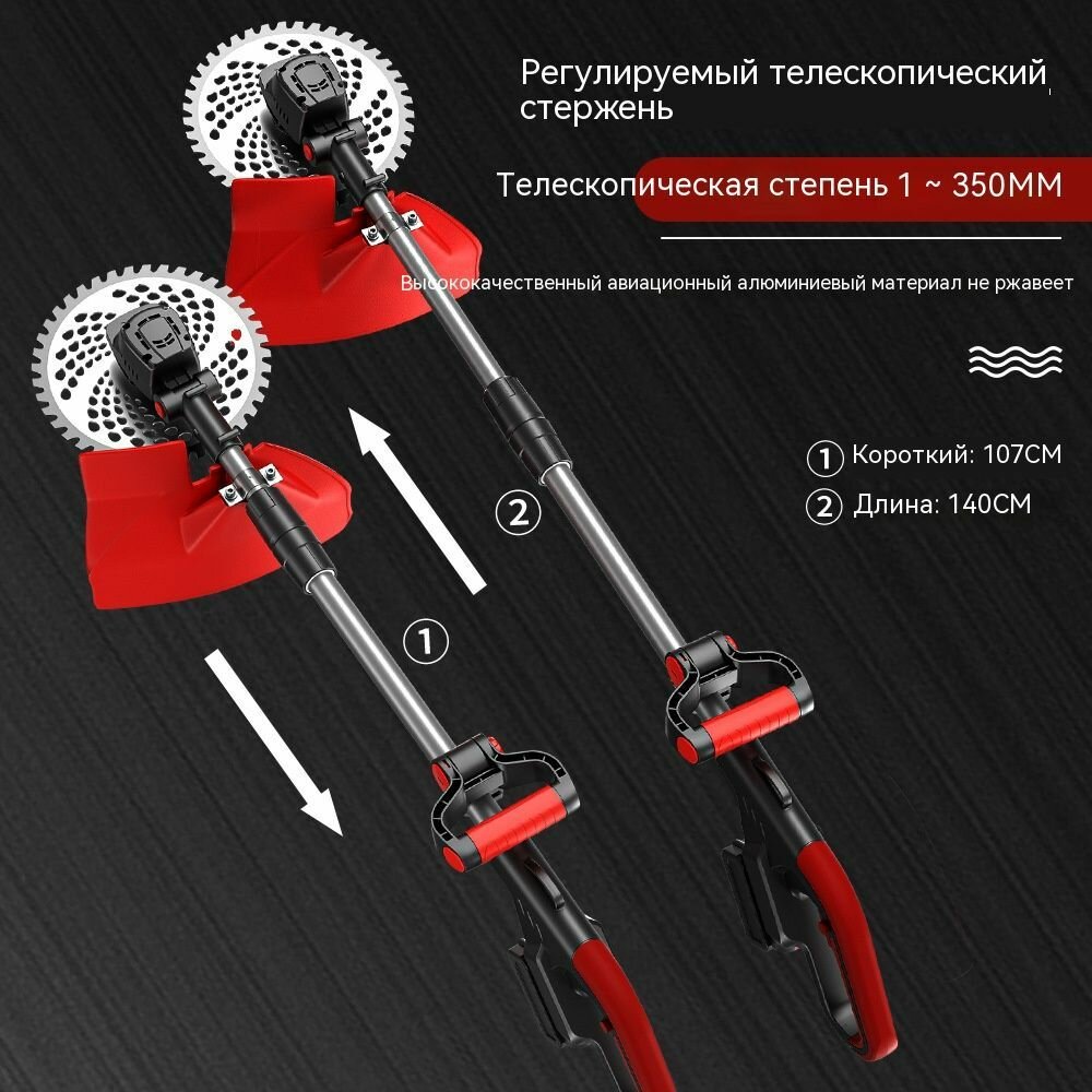 Газонокосилки Электрические Газонокосилка электрическая YC-Oaks - эргономичный и легкий беспроводной газонокосилка, идеальный инструмент для домашнего сада -jua