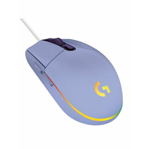 фото Игровая мышь logitech g102 lightsync lilac