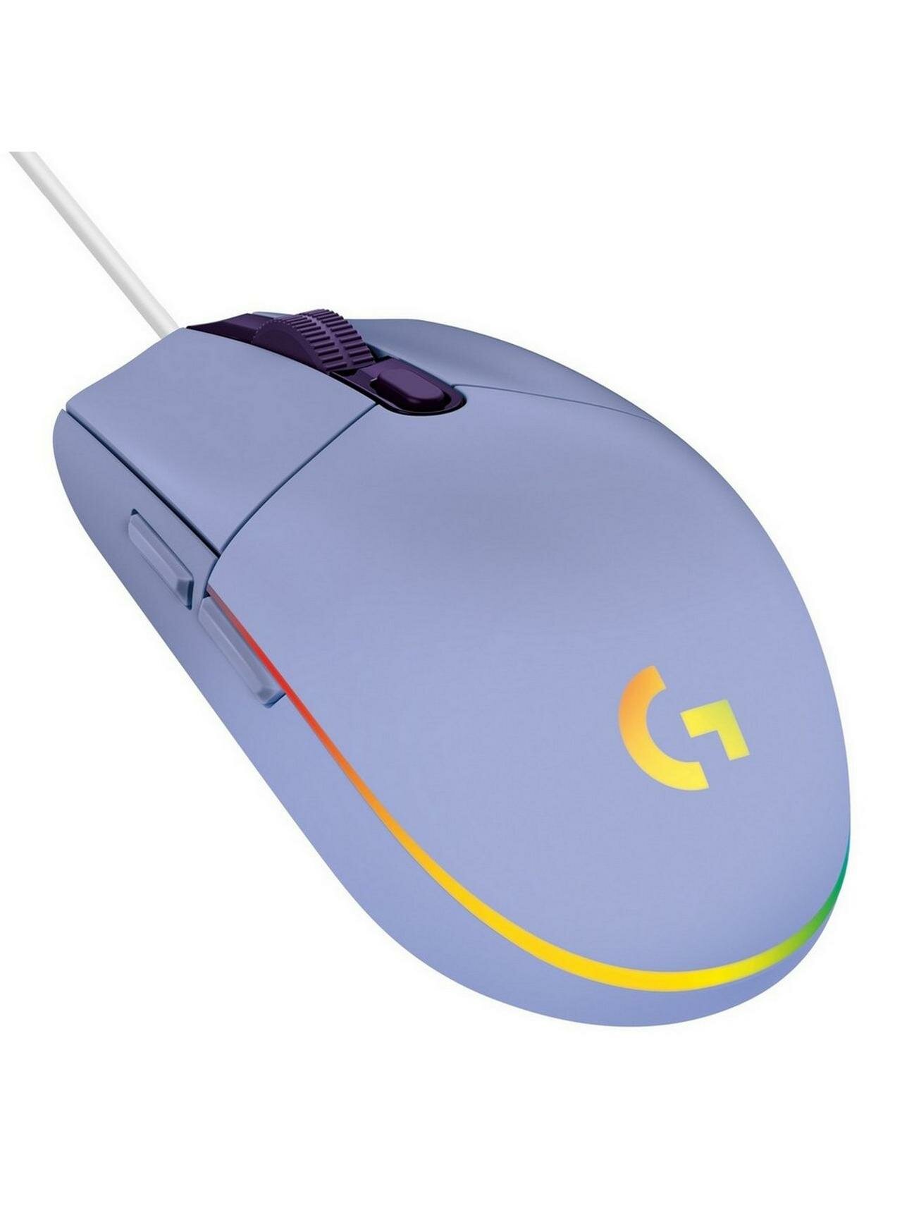 Игровая мышь Logitech G102 LightSync Lilac