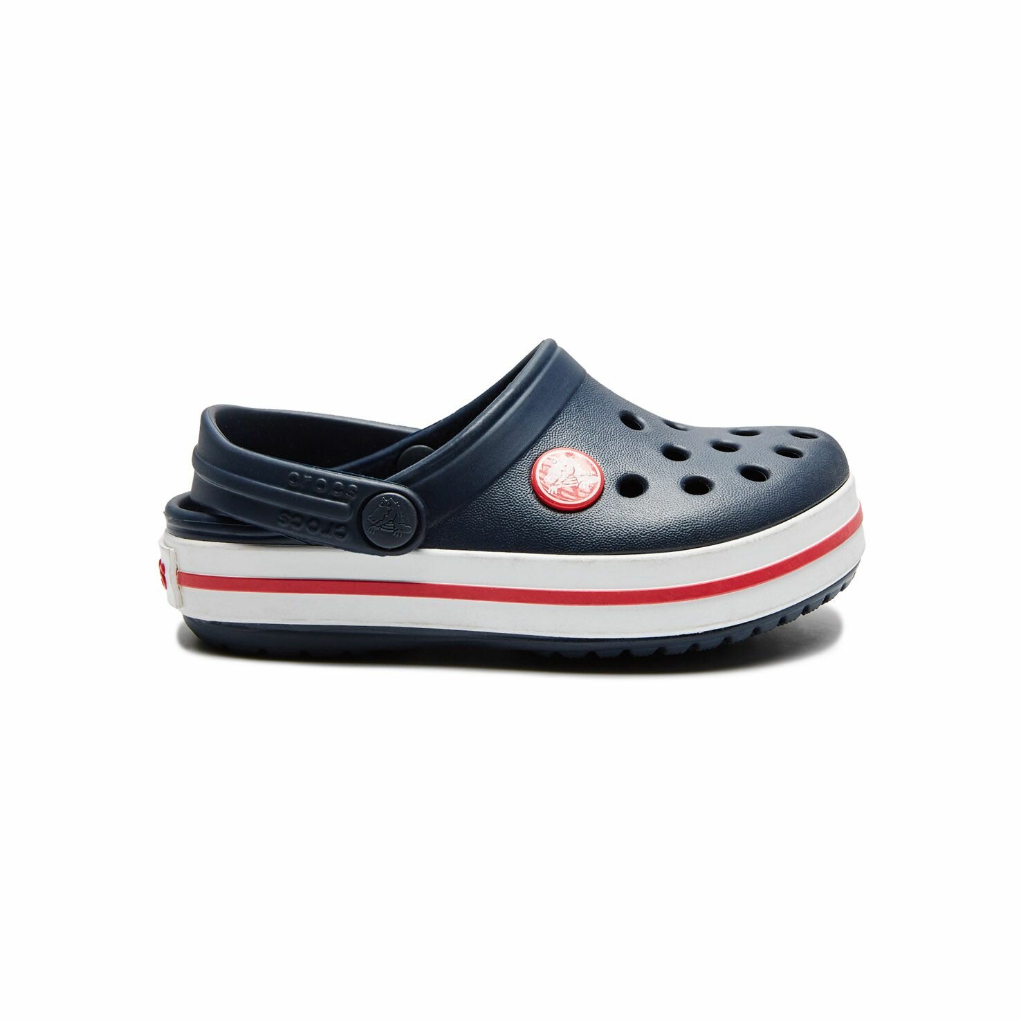Шлёпанцы Crocs, размер T29, темно-синий