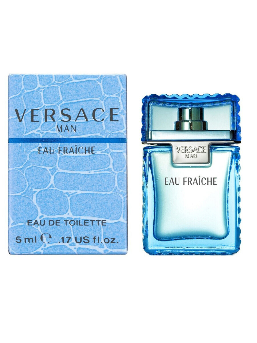 Миниатюра Туалетная вода Мужская Versace Man Eau Fraiche (edt) 5мл