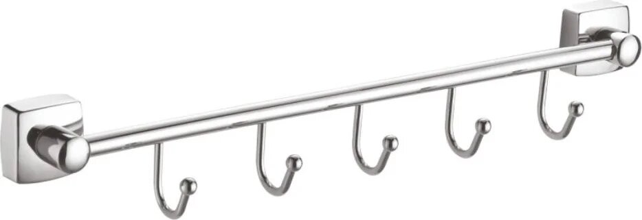 Крючок Fixsen Kvadro FX-61305B-5 хромированный латунный чешский