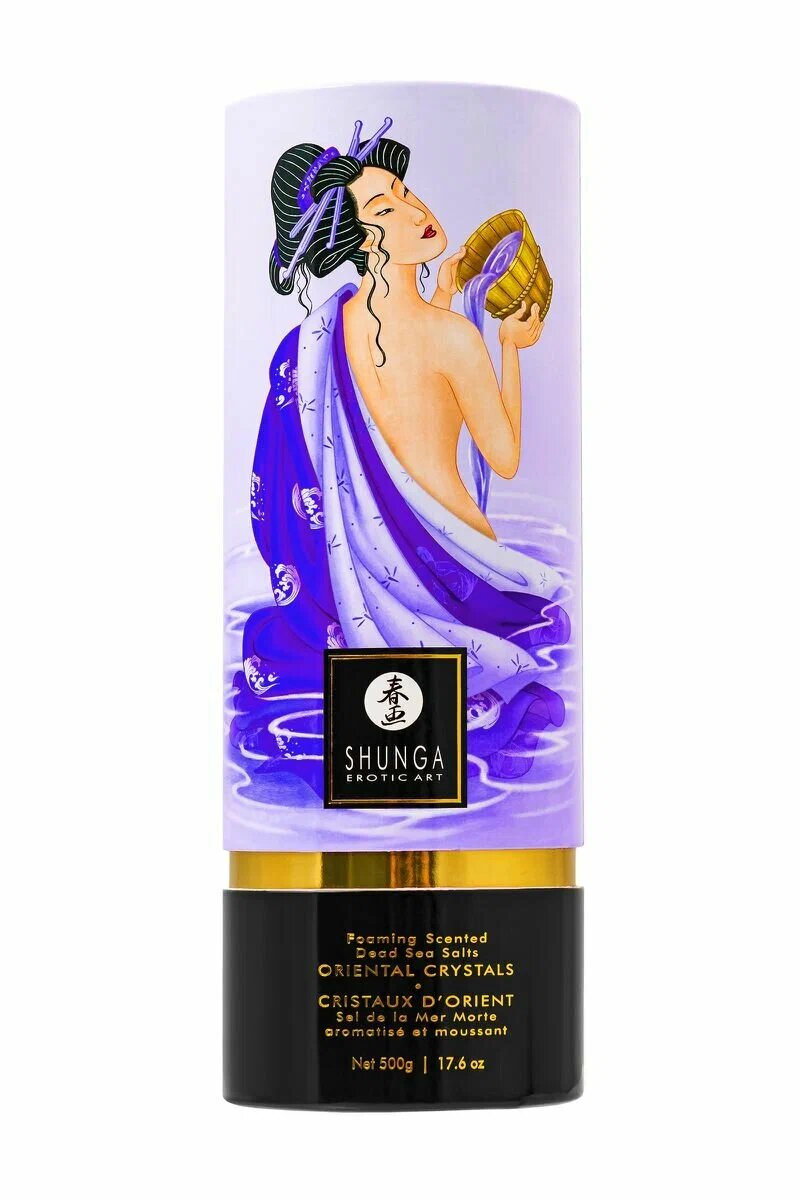 Соль мёртвого моря для ванны Shunga Oriental Crystals Экзотические фрукты 500гр