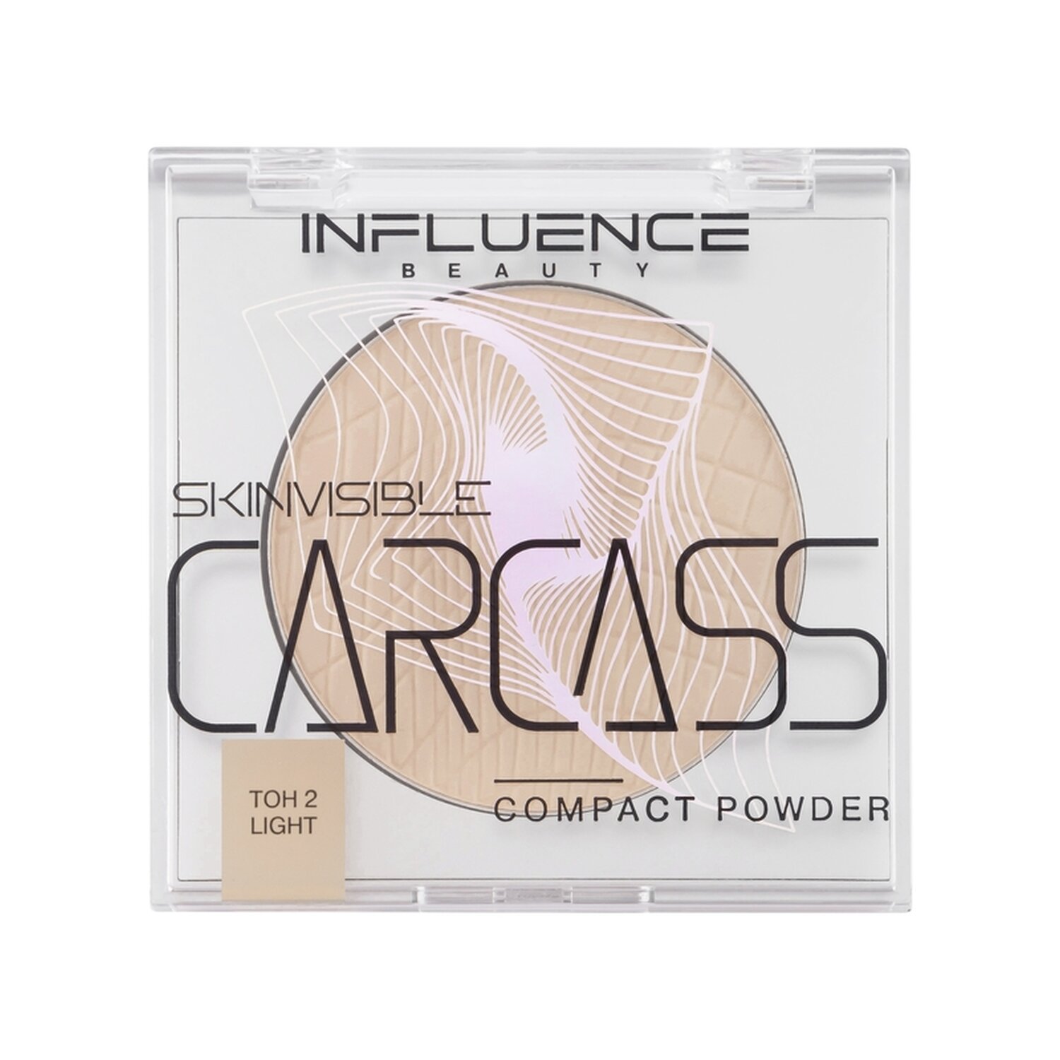 INFLUENCE BEAUTY Пудра компактная Skinvisible т02 4,2г:6/288 — фото 1