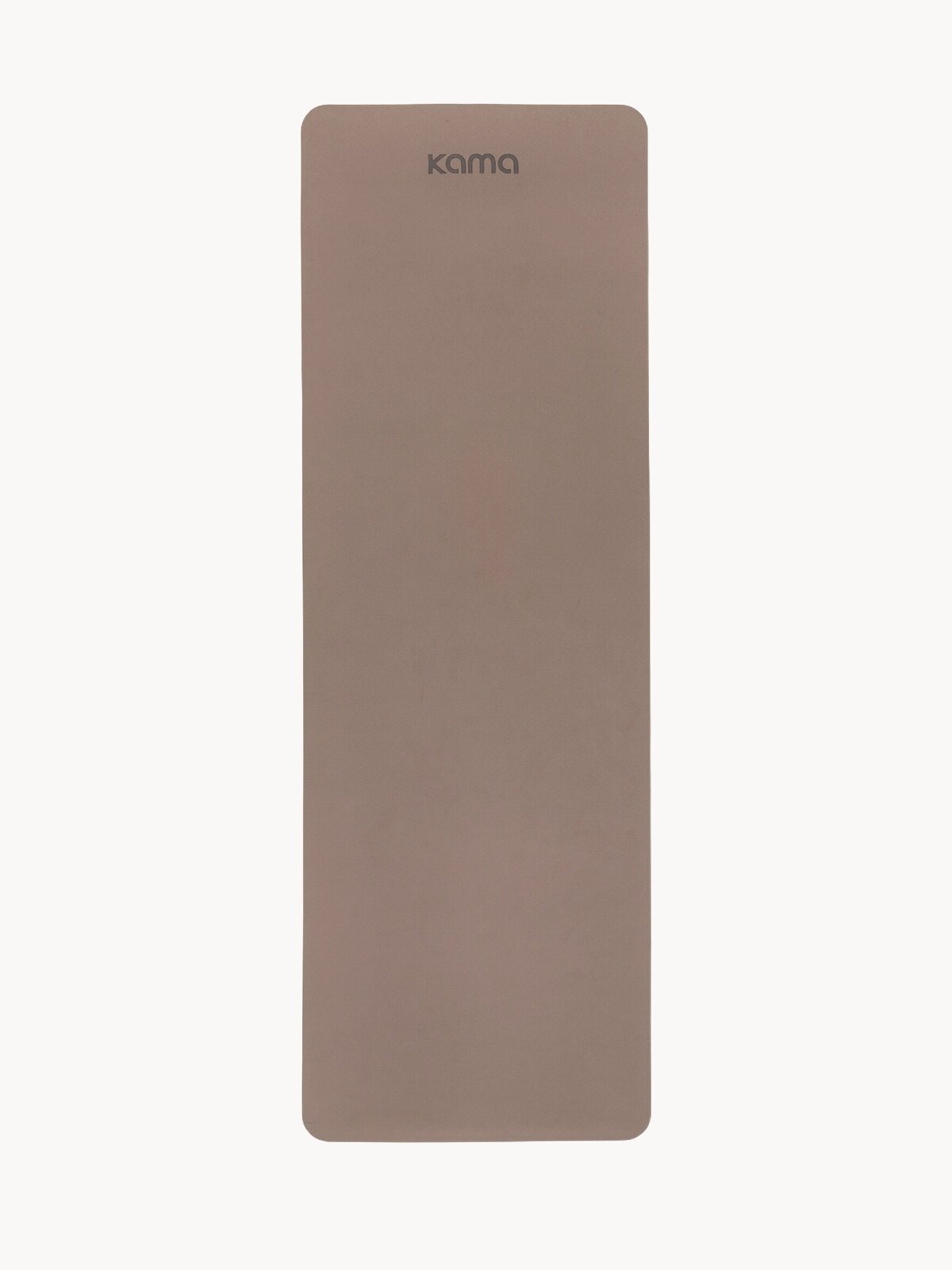 Коврик для йоги/фитнеса Kama/ кофейный 6мм