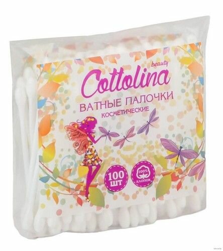 Ватные палочки Cotto lina 100 штук пакет