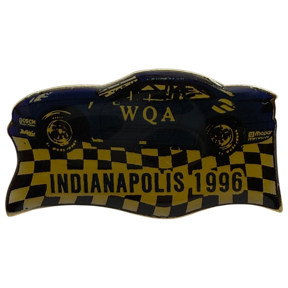 Знак "Indianapolis - Машина WQA" (Индианаполис) США 1996 г.