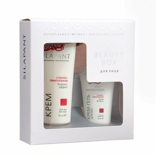 SUI Набор для лица Beauty box крем для лица 75 мл крем-гельвокруг глаз 30 мл 1690₽