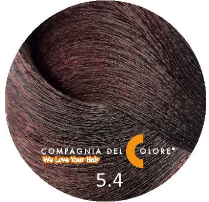 COMPAGNIA DEL COLORE краска для волос 100 МЛ AMMONIA FREE 5.4