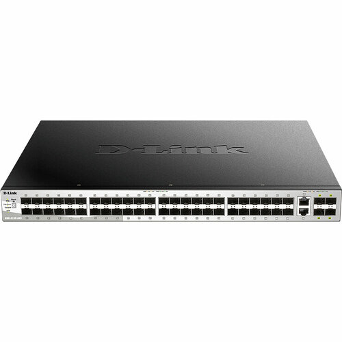 D-Link Коммутатор D-Link DGS-3130-54S/B1A d link proj smart l2 switch 12x10gbase t 2x10gbase x sfp 2xcombo 10gbase t sfp cli rj45 console