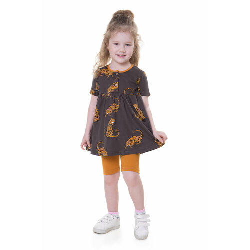 Комплект одежды  LITTLE WORLD OF ALENA, размер 92, коричневый