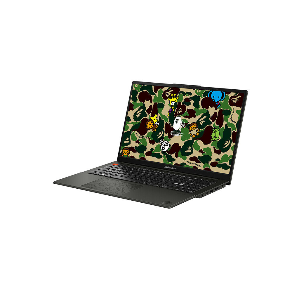 Ноутбук ASUS VivoBook S 15 OLED BAPE Edition K5504VA-MA342W 90NB0ZK6-M00L00 (15.6", Core i5 13500H, 16Gb/ SSD 512Gb, Iris Xe Graphics eligible) Серебристый - фото №15