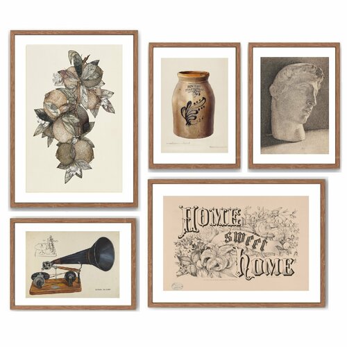 Постеры для интерьера 30х40 см, 21х30 см 