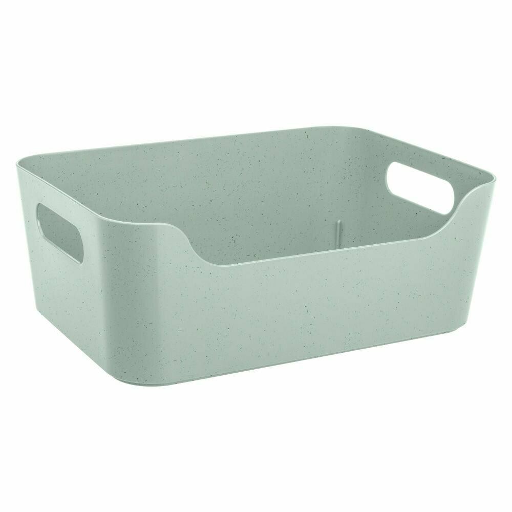 фото Корзина универсальная SCANDI 270х190х105 мм зеленый флэк