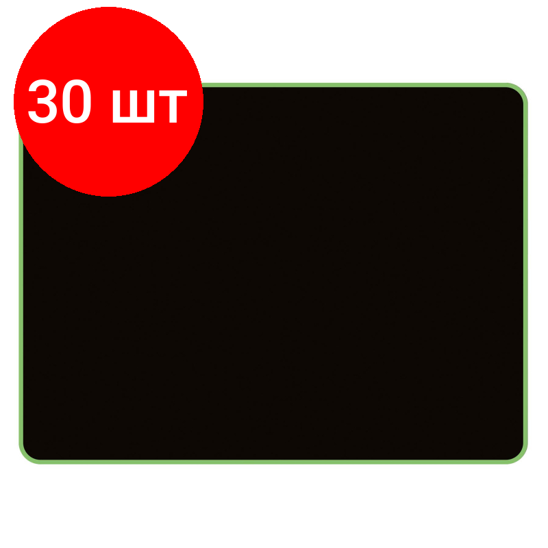 фото Коврик для мыши Cactus Black 400x300x3мм (CS-MP-PRO01XL)