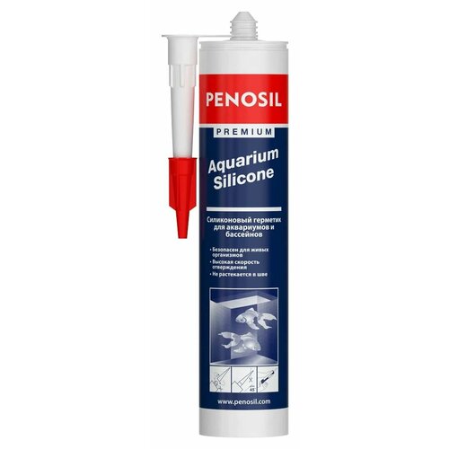 Герметик силиконовый для аквариумов Premium Aquarium Silicone, 280мл