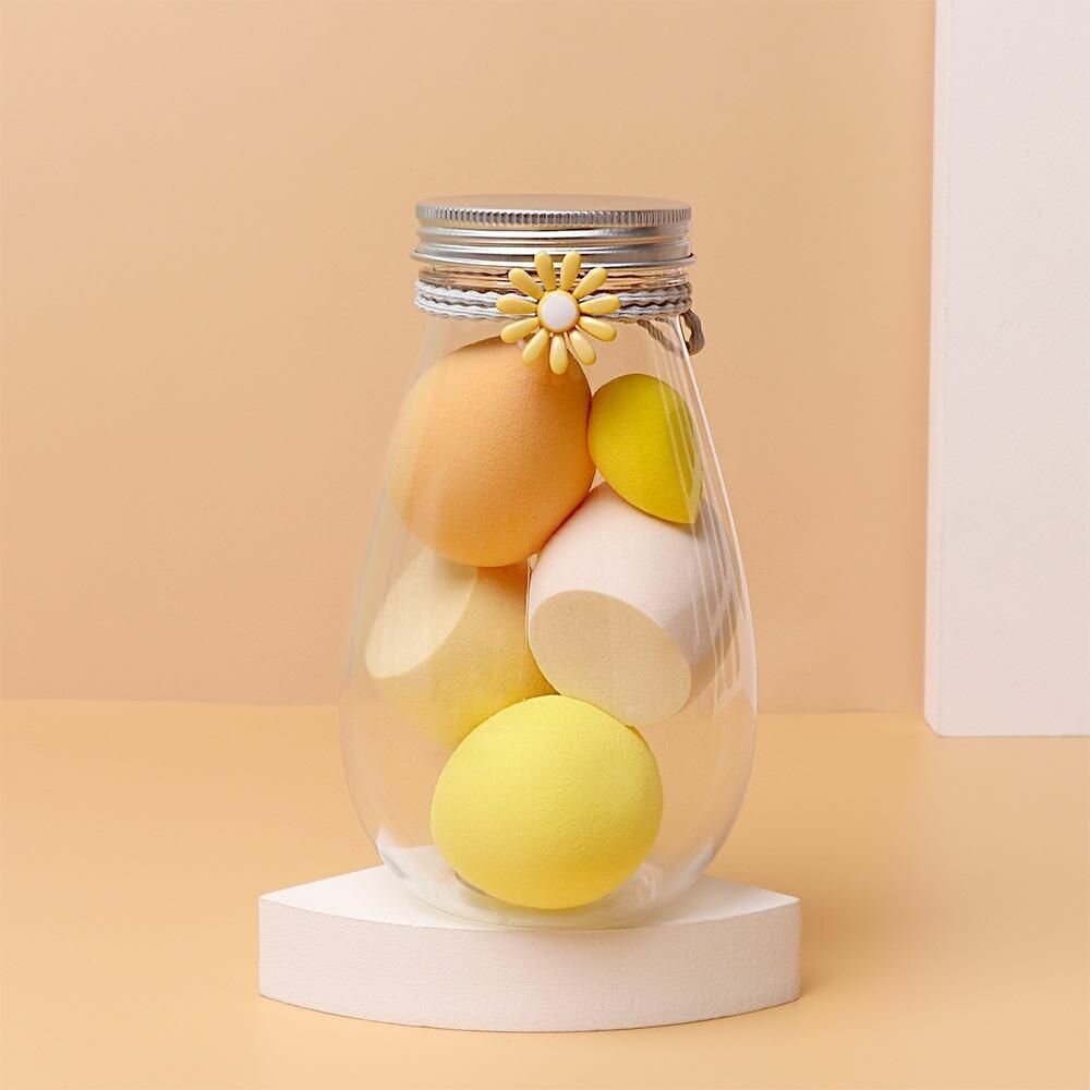 фото Спонжи в банке желтые 6шт