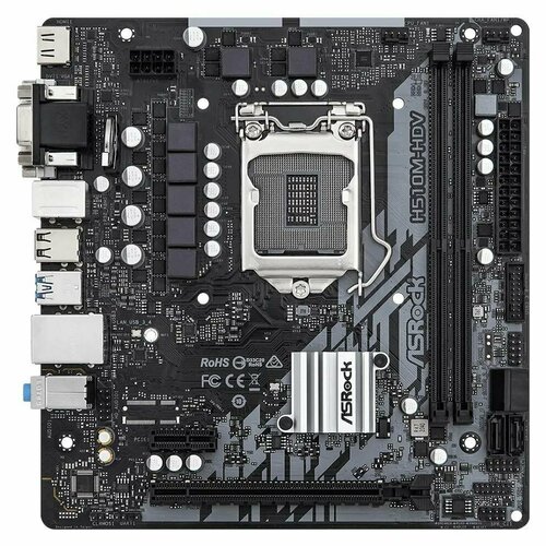 Материнская плата Asrock H510M-HDV R20 1021000₽