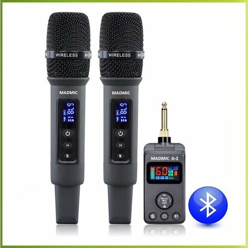 MADMIC A-2 - универсальная вокальная радиосистема Bluetooth Эхо Vocal Out 1270000₽