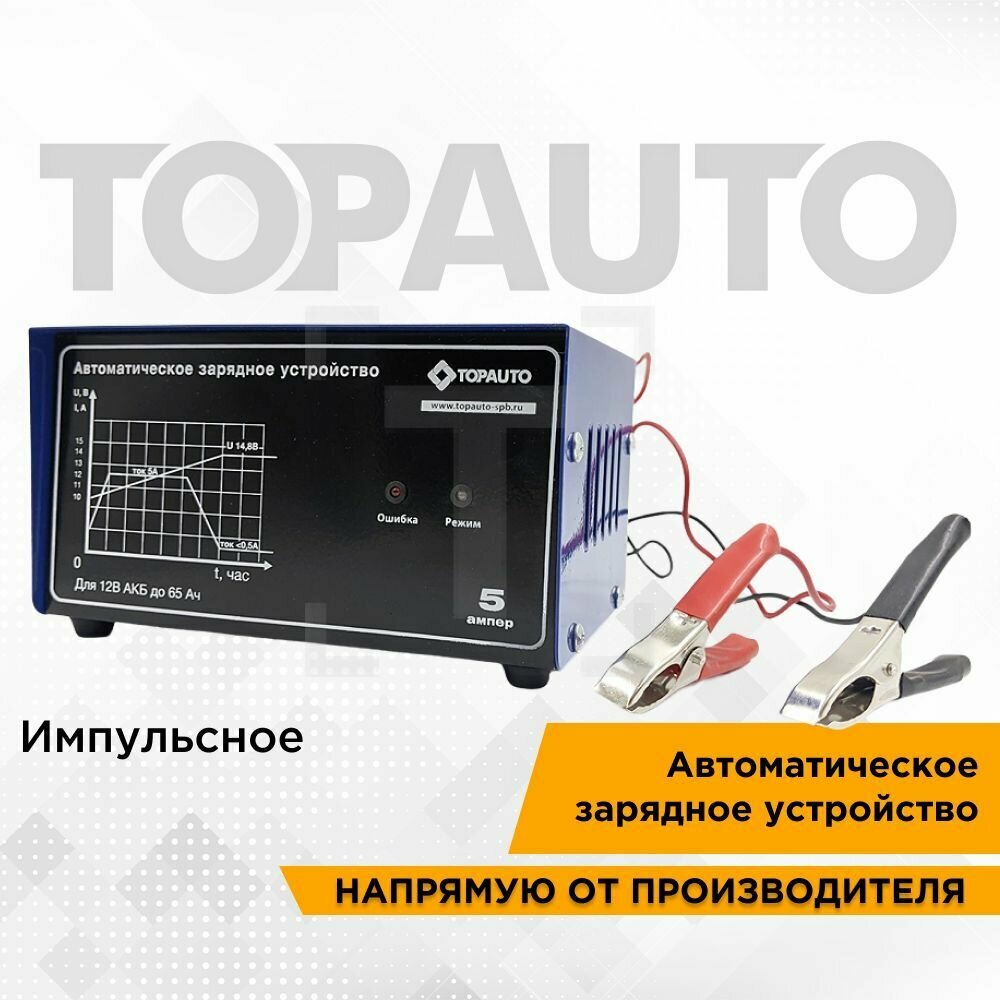 Автоматическое зарядное устройство TopAuto ТОП АВТО - фото №5