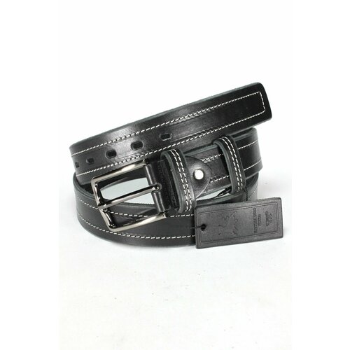 фото Ремень premium belt, размер 125, черный