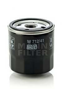 Масляный фильтр Mann-Filter W712/41