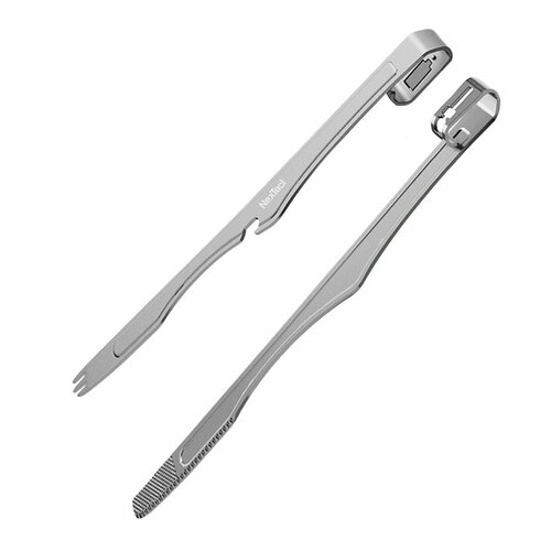 щипцы mallony tongs 17 5см нейлон нерж сталь зеленый Щипцы для гриля Xiaomi NexTool Multifunctional Titanium Tongs (NE20253)