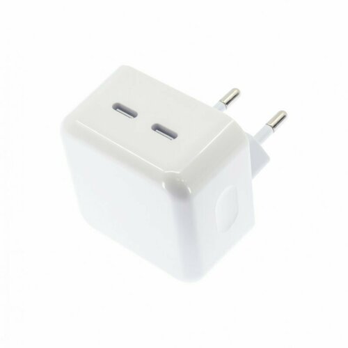 Сетевое зарядное устройство (СЗУ) для Apple iPhone (2 Type-C) 3 А, белый сзу apple usb type c белый mhje3zm a