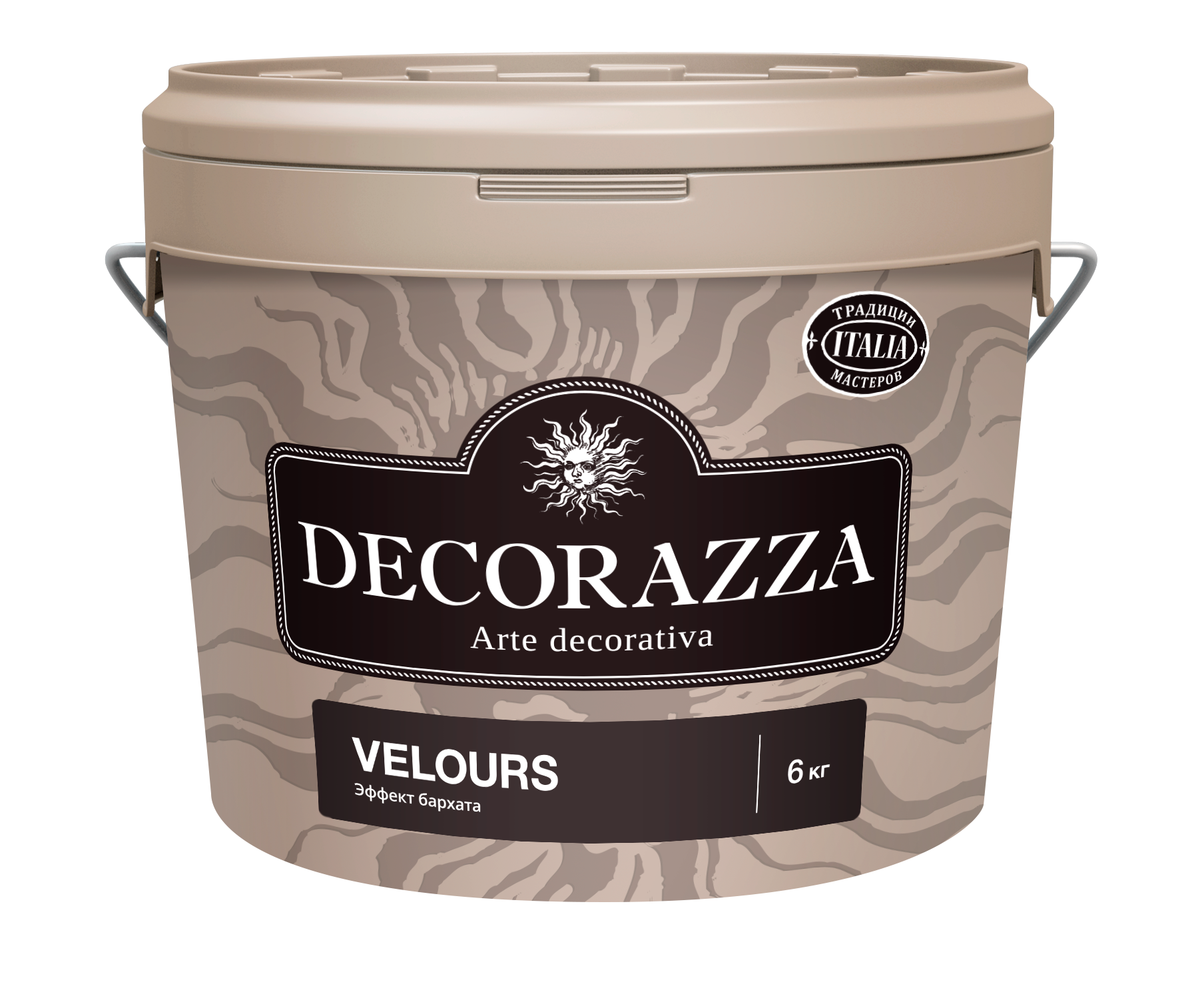 Декоративная штукатурка Decorazza Velours VL 001, 6 кг