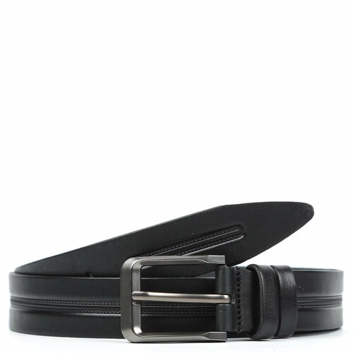 фото Ремень fabretti, размер 125, черный