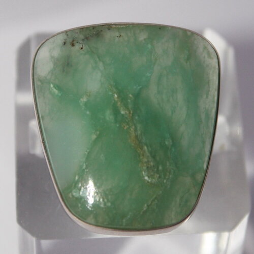 фото Кольцо true stones, хризопраз, размер 17, зеленый