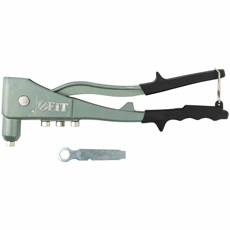 фото Заклепочник механический, в литом корпусе 2,4-4,8 мм, 255 мм, FIT 32025