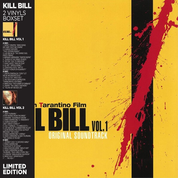 Виниловая пластинка Kill Bill Vol. 1 / Kill Bill Vol. 2 - OST. 2 LP