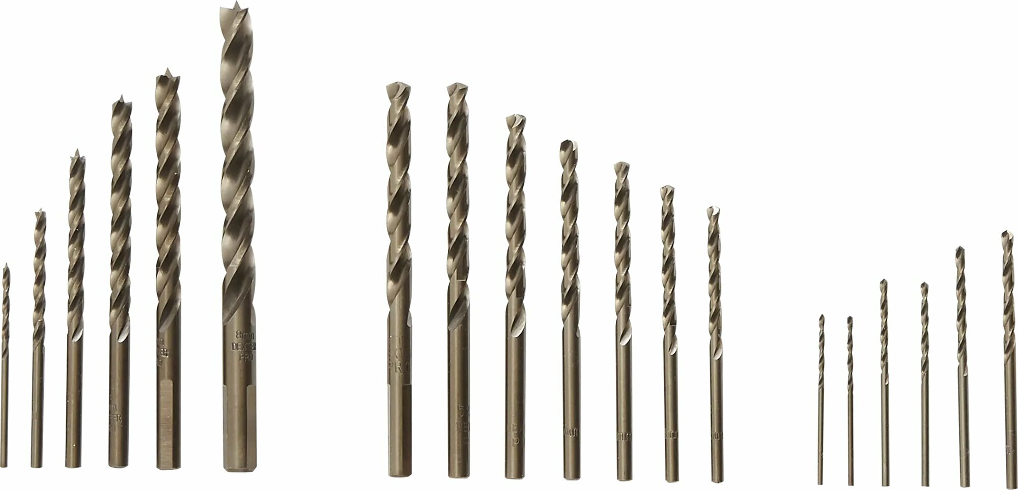фото Набор сверл Dexter к. Pro 100-00582, 19 шт.