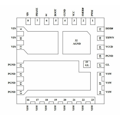 Микросхема NCP302155MNTWG 56000₽