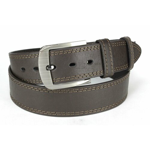 фото Ремень remart, размер 120, коричневый