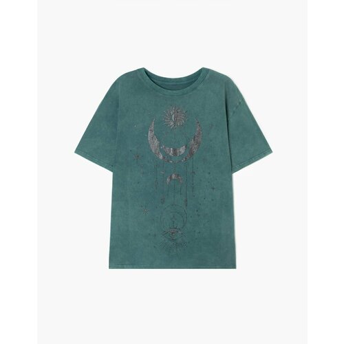 фото Футболка gloria jeans, размер xxs-xs (36-40), зеленый