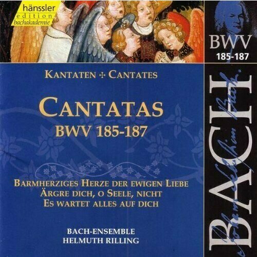 audio cd bach cantatas volume 02 bach collegium japan masaaki suzuki 1 cd AUDIO CD BACH, J.S: Cantatas, BWV 185-187