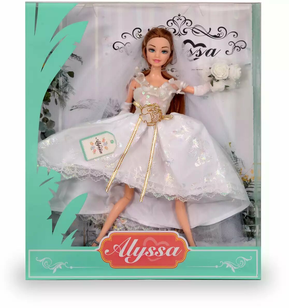 Кукла 26014 Невеста с аксессуарами