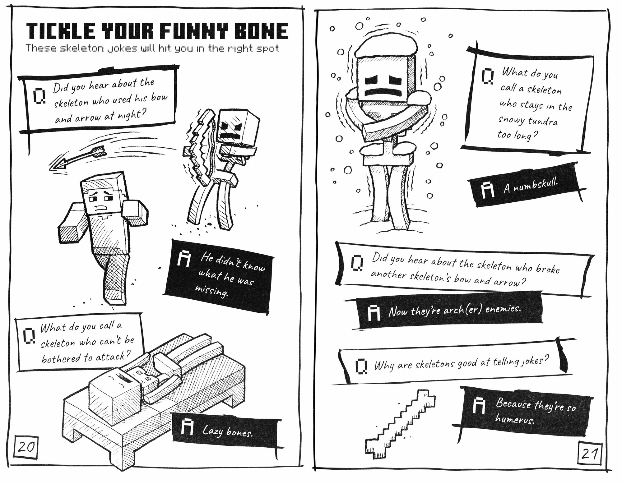 Minecraft Joke Book (Mojang AB; Morgan Dan) - фото №2