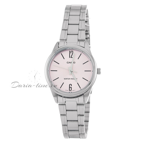 Наручные часы CASIO Классика, серебристый/розовый — фото 1