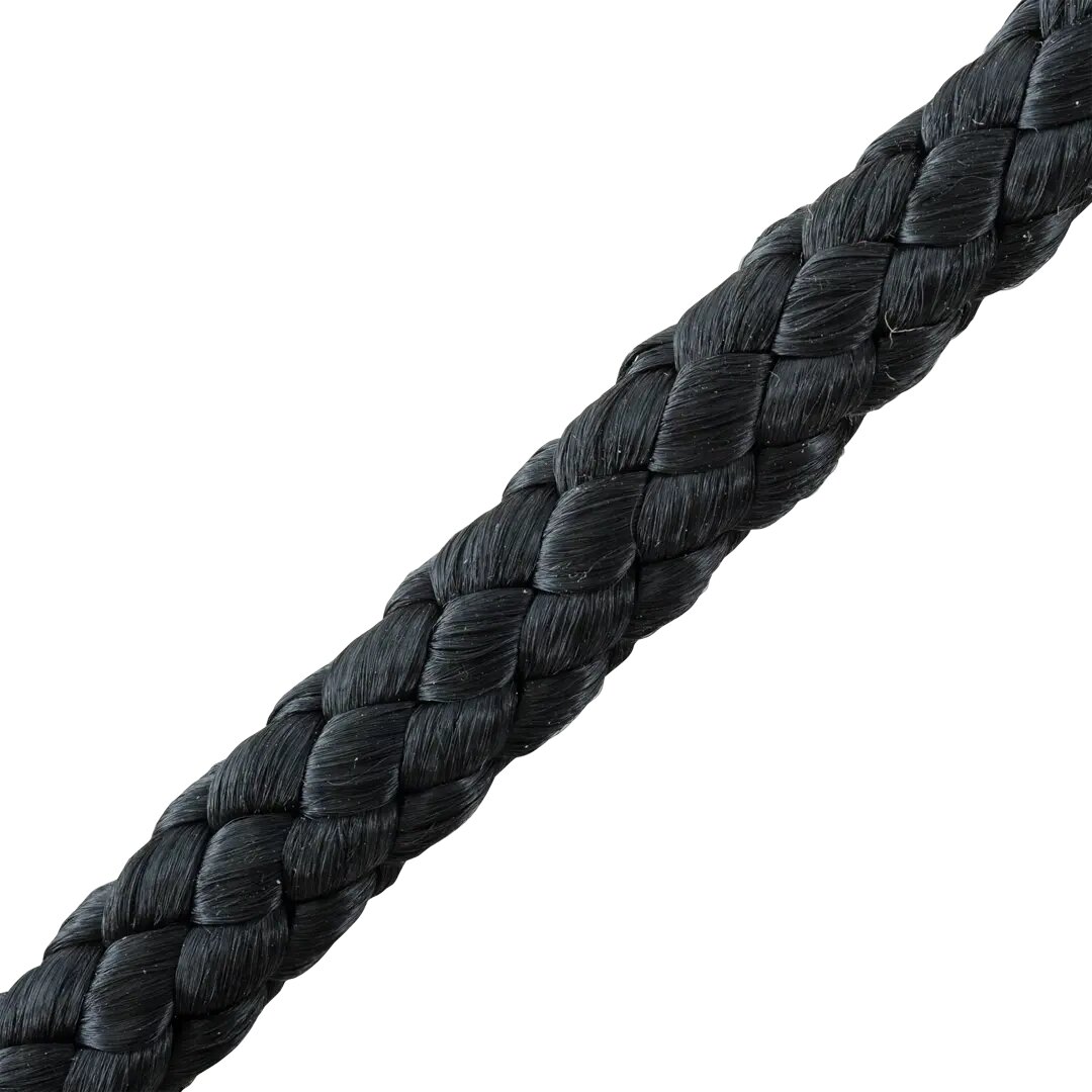 Веревка плетеная 10 мм полипропиленовая цвет черный 15 м/уп. STANDERS