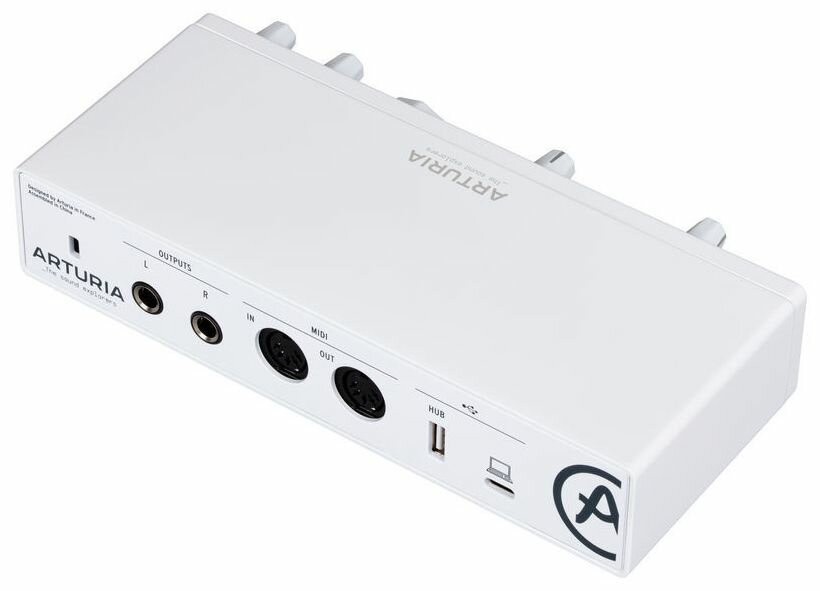 Внешняя звуковая карта Arturia MiniFuse 2 White — фото 2