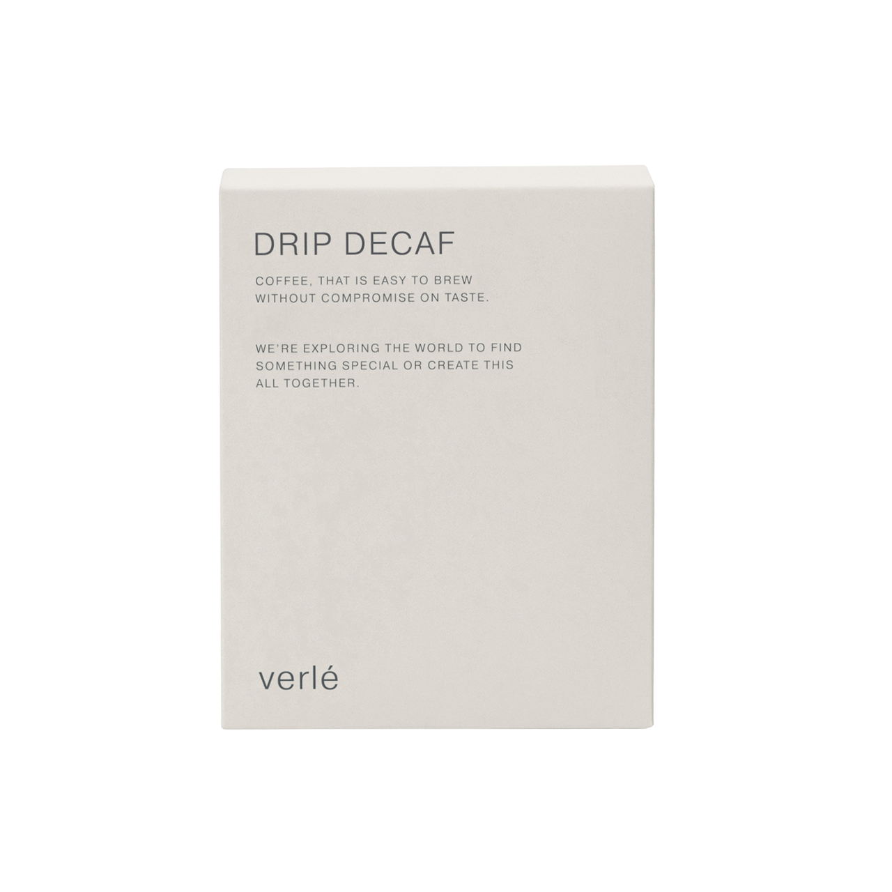 Кофе Verle Decaf в дрип-пакетах 11 г x 6 шт