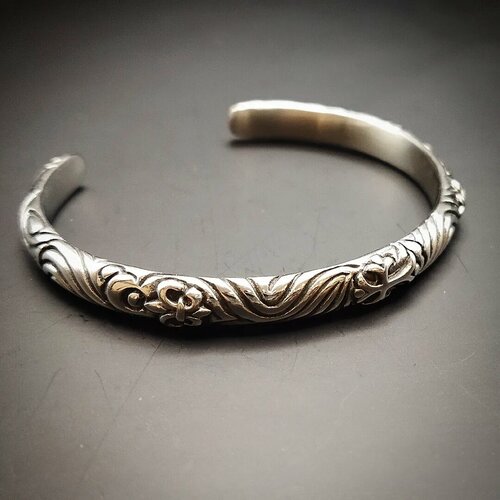 фото Браслет innuendo, 1 шт., размер 17 см, серебряный