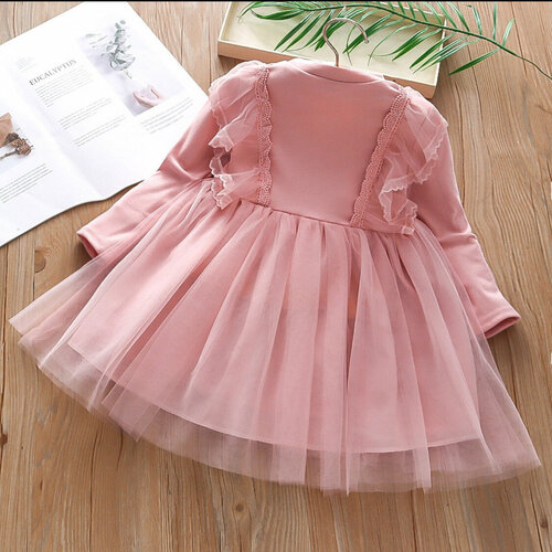 фото Платье, размер 100, розовый китай