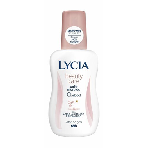 Дезодорант-спрей с гиалуроновой кислотой и пребиотиками / Lycia Acido Ialuronico e Prebiotico Beauty Care Spray